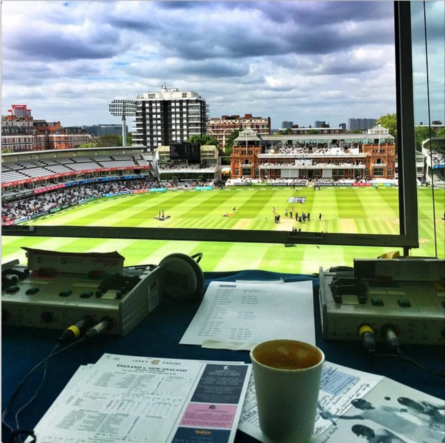 Michael Vaughan's view from the commentary box