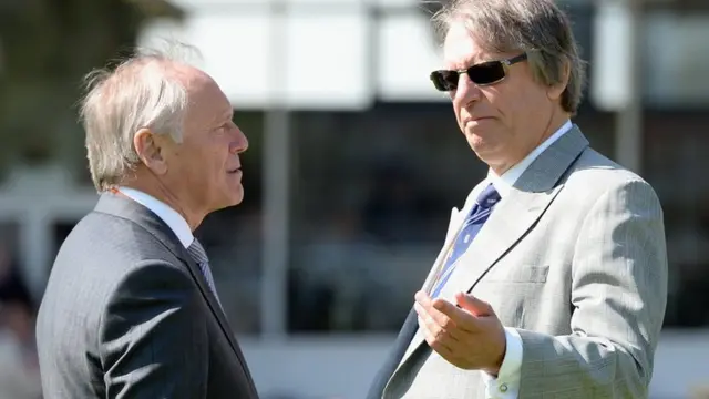 Colin Graves and Giles Clarke