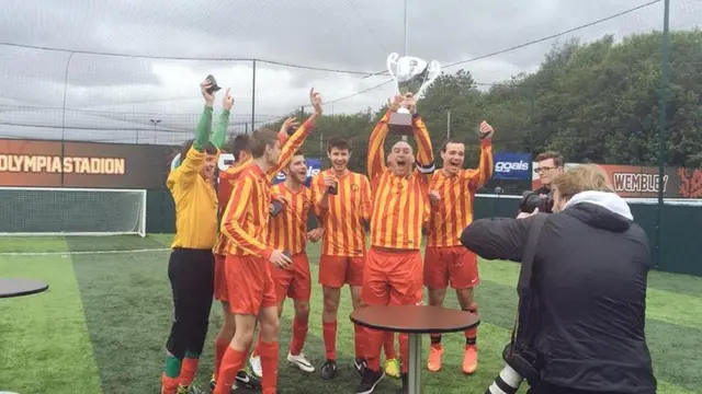 West Midlands Cerebal Palsy team winners