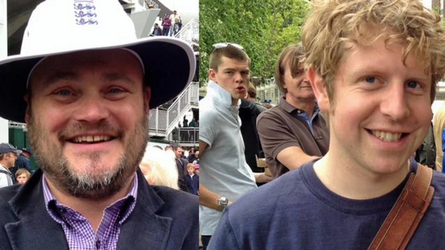 Al Murray and Josh Widdecombe