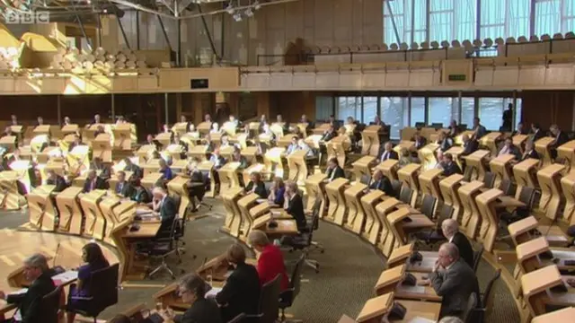 MSPs voting