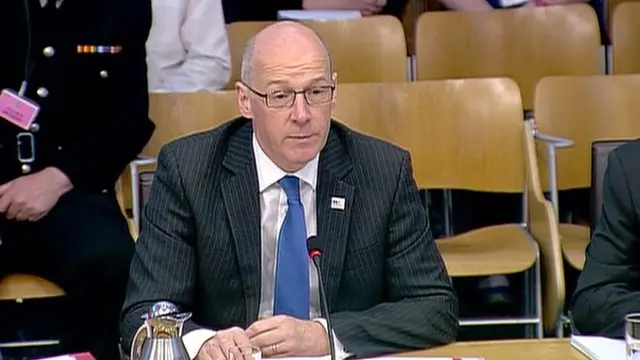 Finance Secretary John Swinney