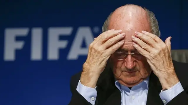 Fifa President Sepp Blatter. File photo