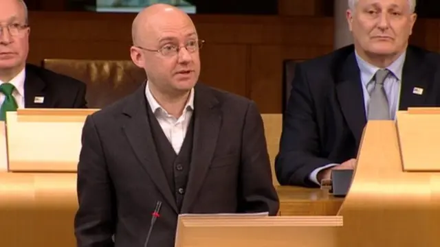 Green MSP Patrick Harvie