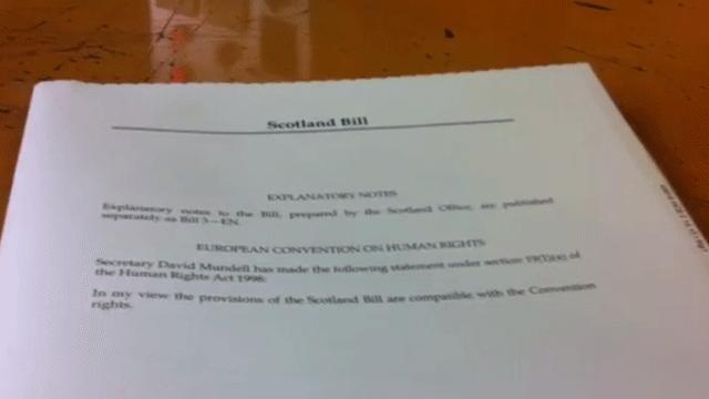 Scotland Bill published