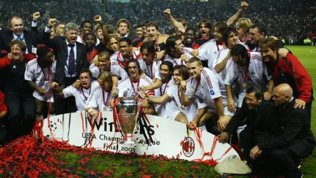 AC Milan win Champions League