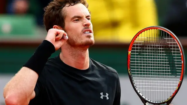 Andy Murray wins