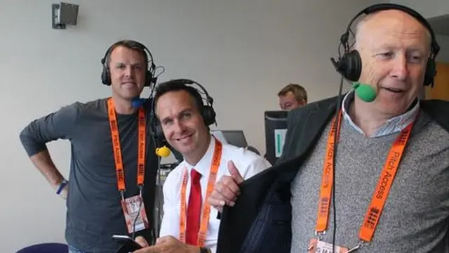 Graeme Swann, Michael Vaughan and Vic Marks on TMS