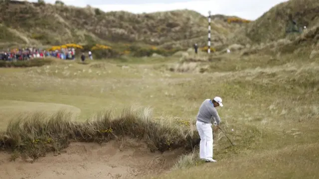 Padraig Harrington at the Irish Open