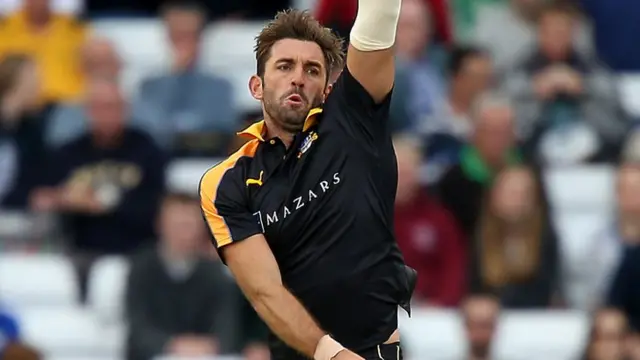 Yorkshire's Liam Plunkett