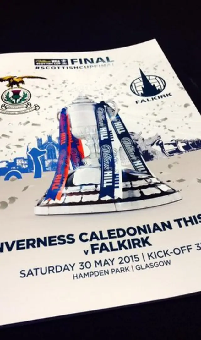 Scottish Cup final programme