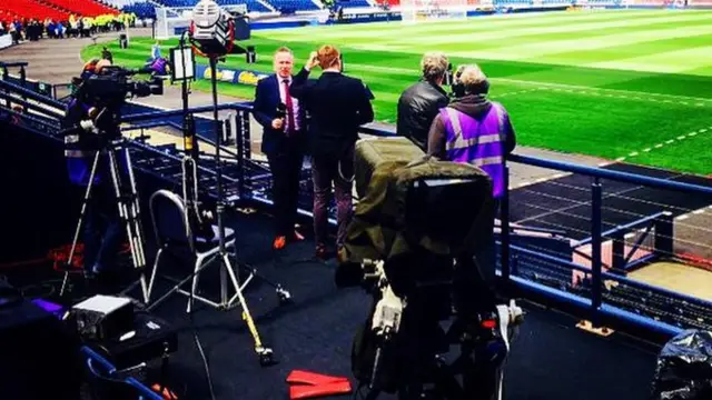 BBC Scotland at Hampden