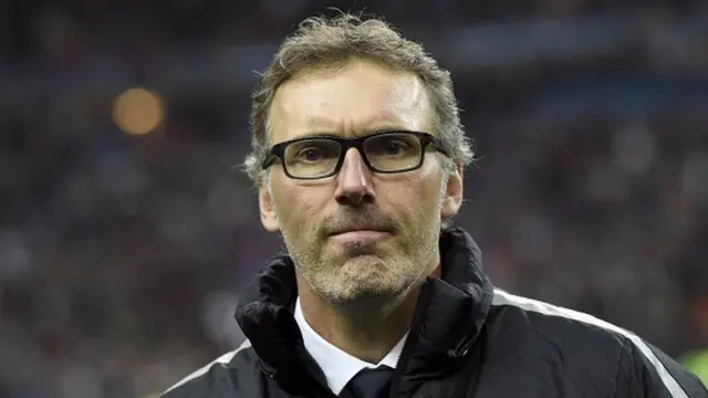 PSG manager Laurent Blanc