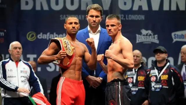 Kell Brook and Frankie Gavin