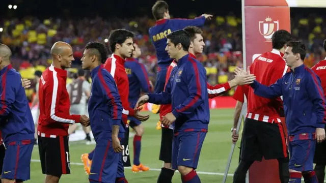 Copa del Rey line-ups