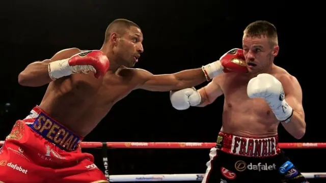 Kell Brook (left) and Frankie Gavin