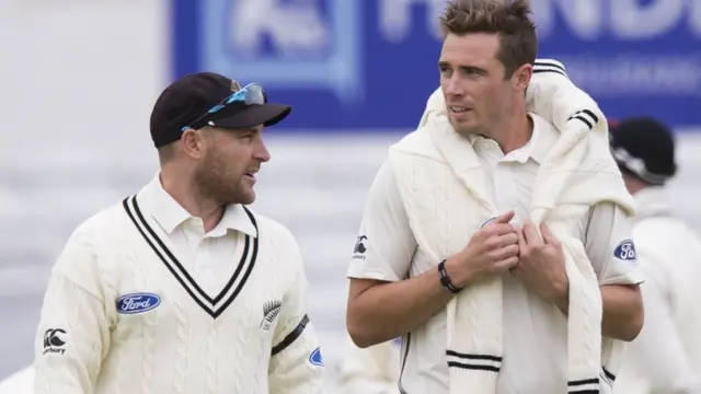 Tim Southee and McCullum