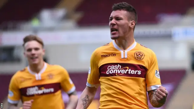 Marvin Johnson opened the scoring for Motherwell