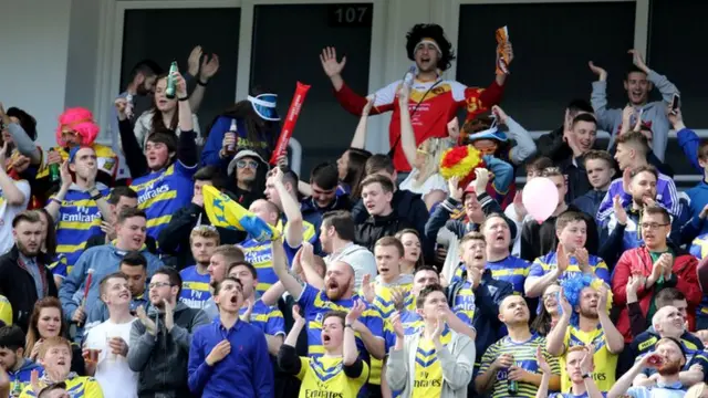 Warrington fans