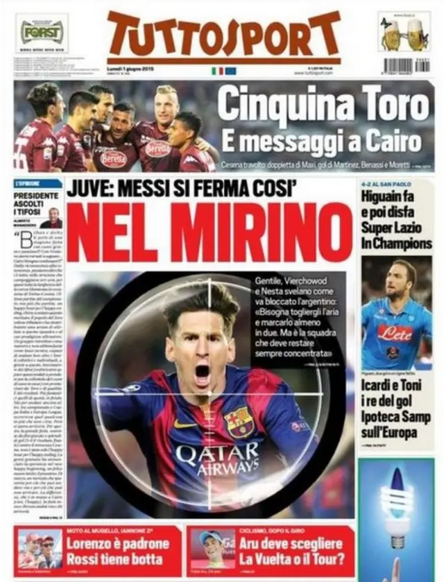 Tuttosport newspaper