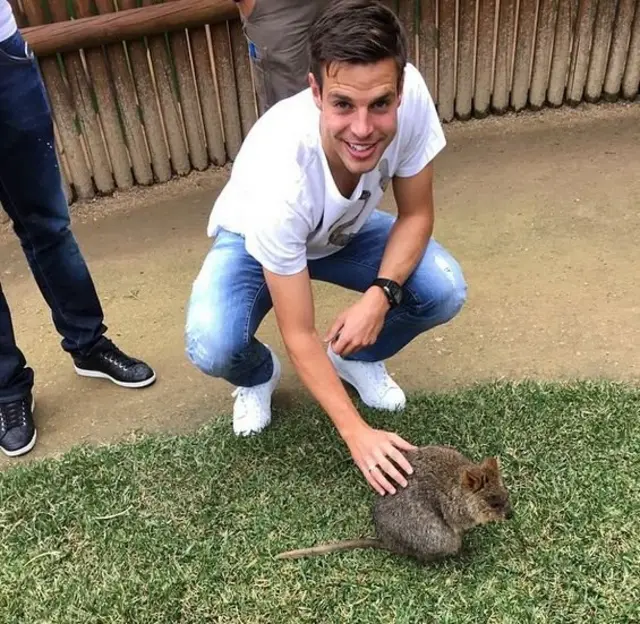 Cesar Azpilicueta's Instagra