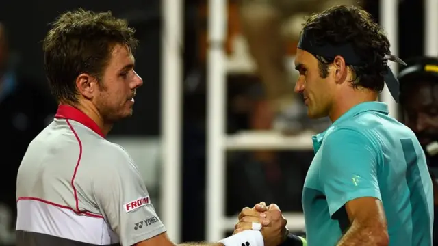 Federer and Wawrinka