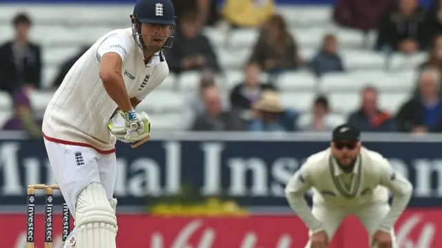 Alastair Cook batting