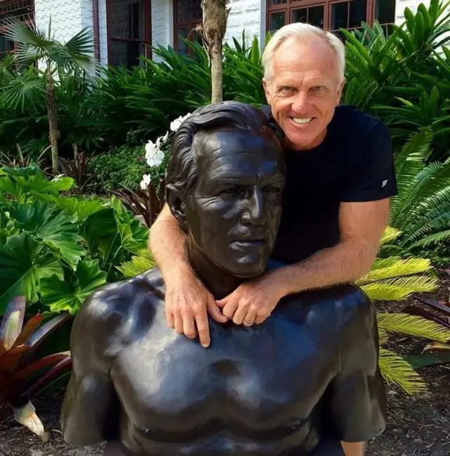 Greg Norman's Instagram picture