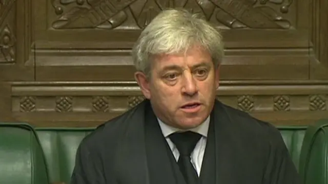 Speaker John Bercow