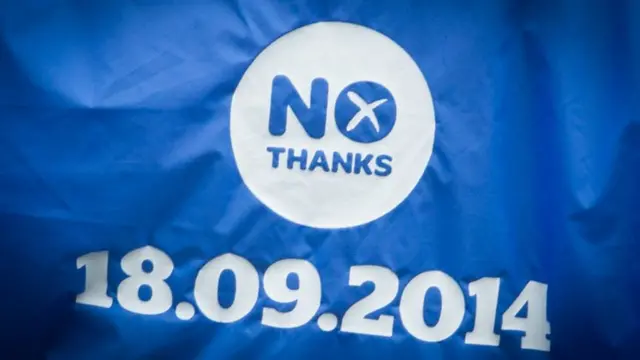 No campaign jacket in Scottish referendum