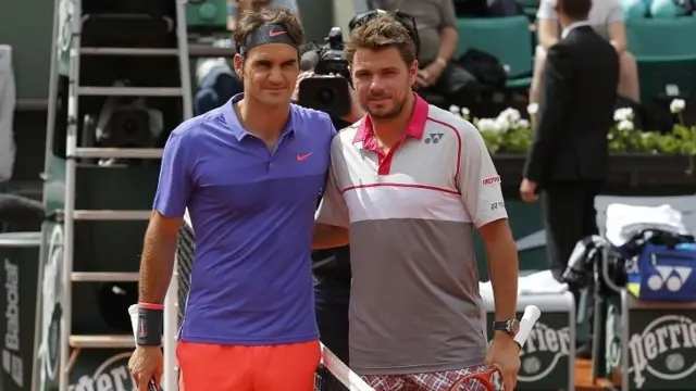 Federer and Wawrinka