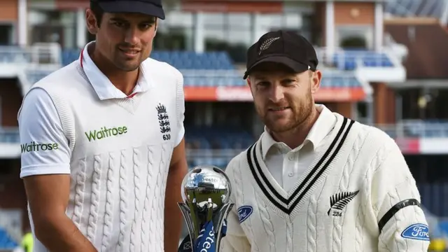 Alastair Cook and Brendon McCullum