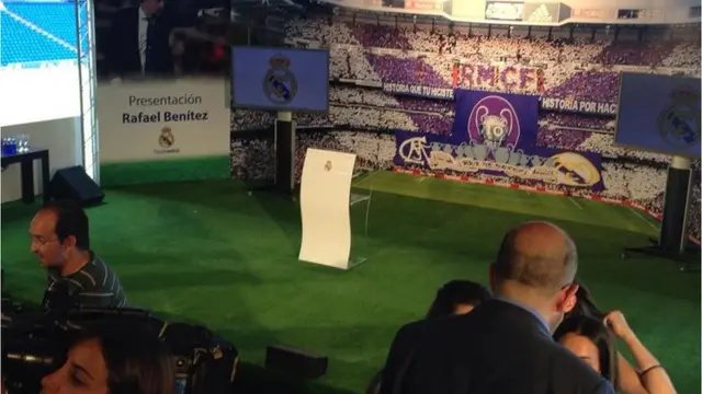 Rafa Benitez presentation