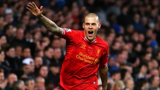 Liverpool defender Martin Skrtel