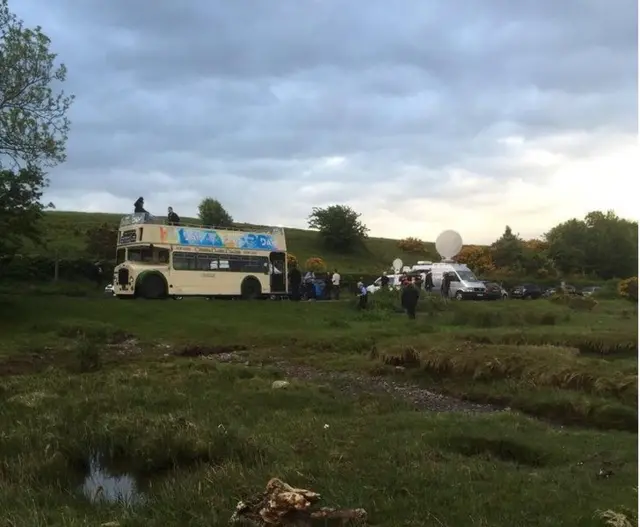 Bus at Cumbria