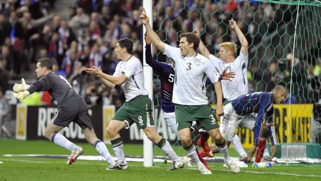 Thierry Henry handball against Ireland