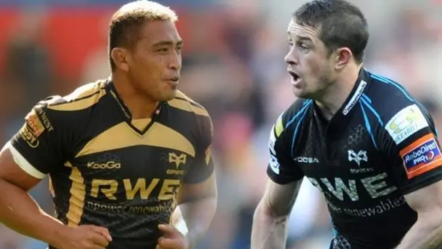 Jerry Collins and Shane Williams