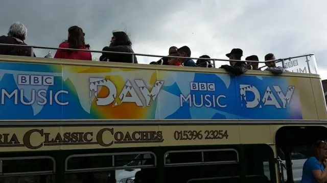 BBC Music Day bus