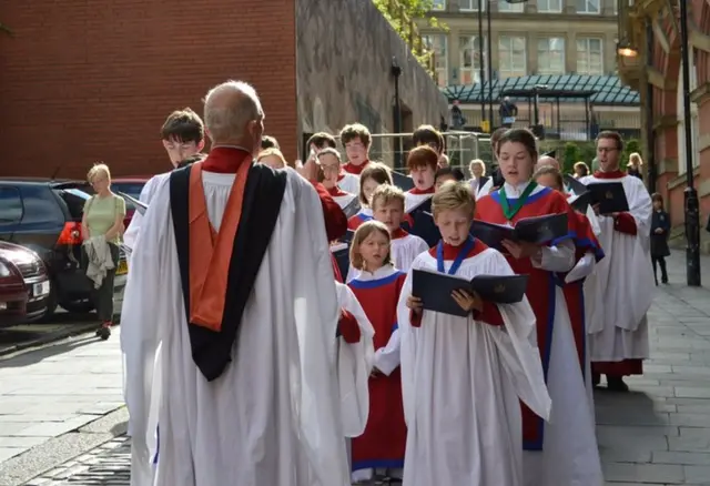 Choir at Quayside