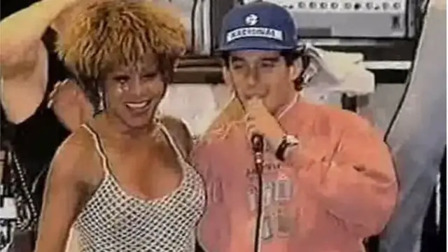 Ayrton Senna and Tina Turner