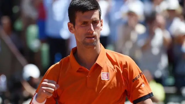 Novak Djokovic wins against Andy Murray