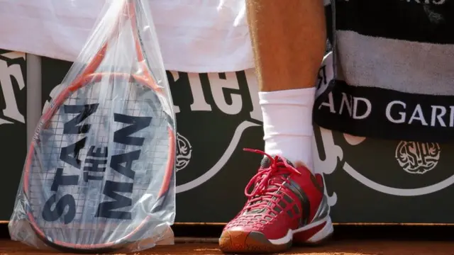 Stan Wawrinka's racket