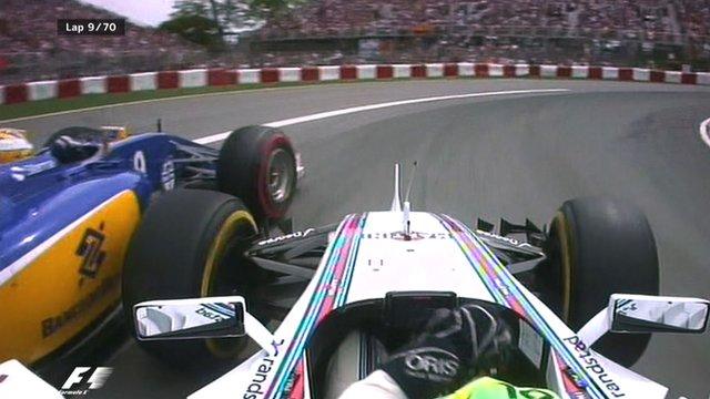 Felipe Massa and Marcus Ericsson