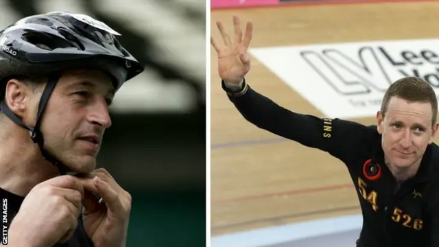 Graeme Obree and Sir Bradley Wiggins