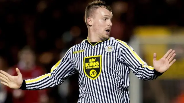 Winger Gregg Wylde is leaving St Mirren