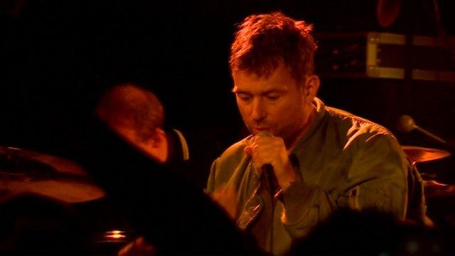 Blur frontman Damon Albarn