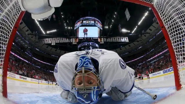 Tampa Bay Lightning goalie Ben Bishop