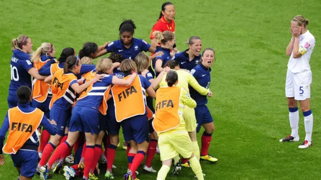 France knock England out of 2011 Womens' World Cup