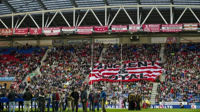 Wigan Warriors fans