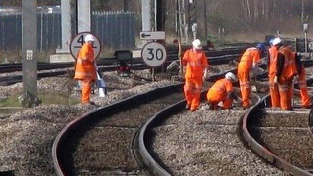 Network Rail workers